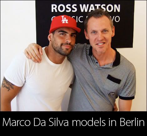 Marco Da Silva models in Berlin Marco Da Silva Kylie Minogue's most 