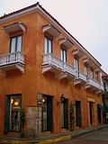 Pastel renkli evler - Cartagena