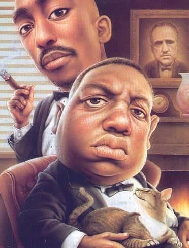 2pac and biggie - animated Pictures, Images and Photos