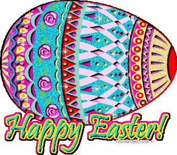 Animated Easter Glitter Graphics