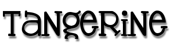 Tangerine Font Download