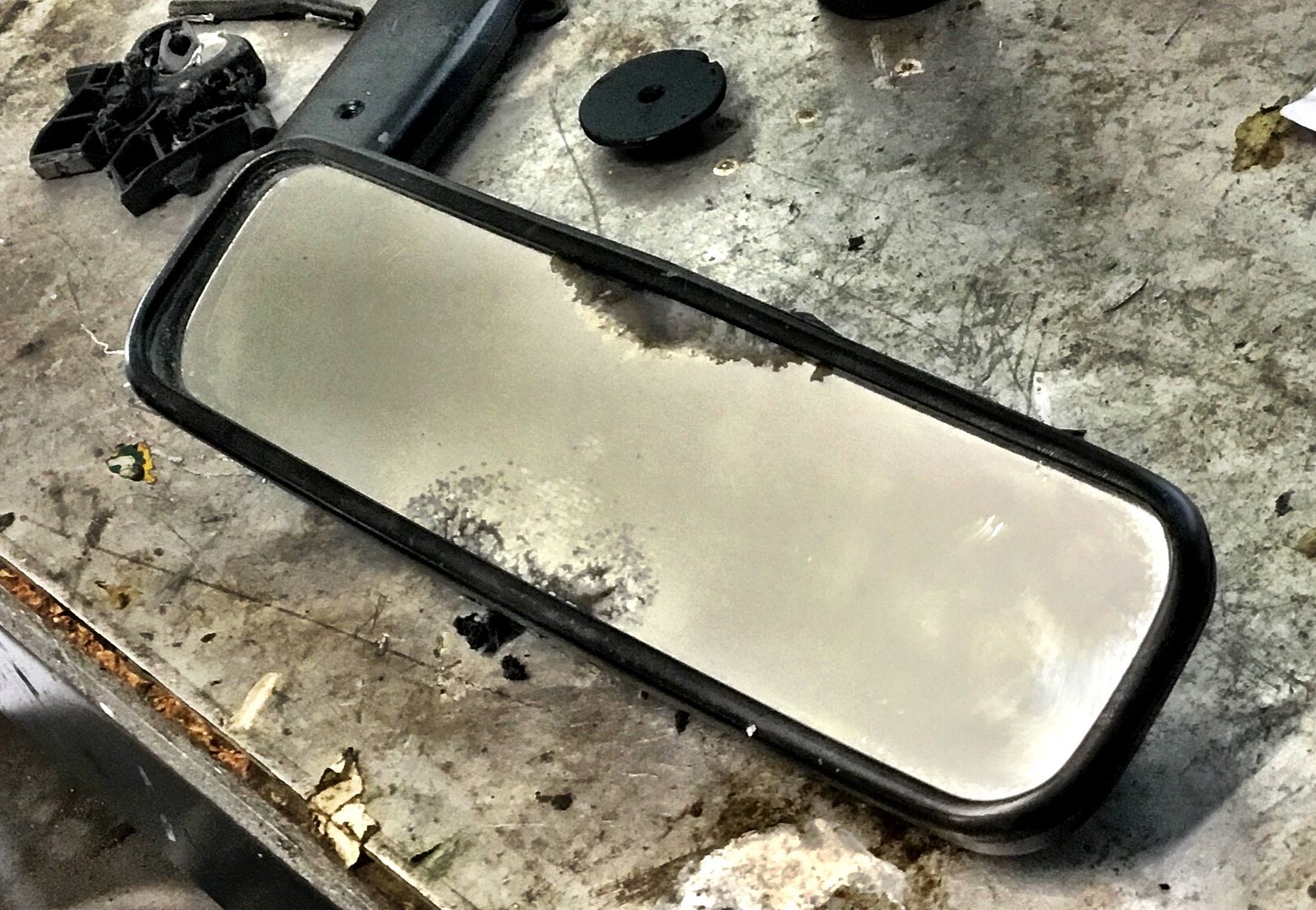 1989 Cabriolet rear view mirror DIY.... VW Vortex Volkswagen Forum