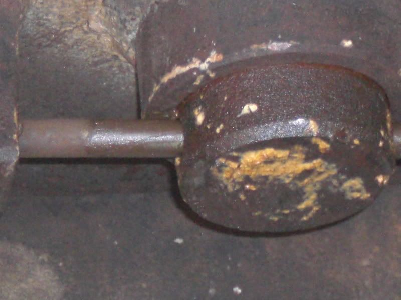 gooseneck ball really stuck