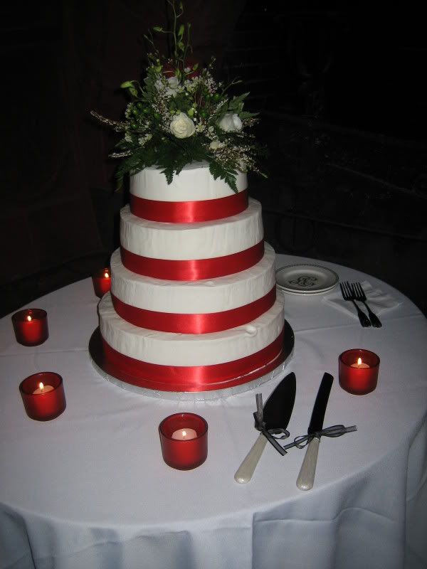 Flowers, Cake and Candle