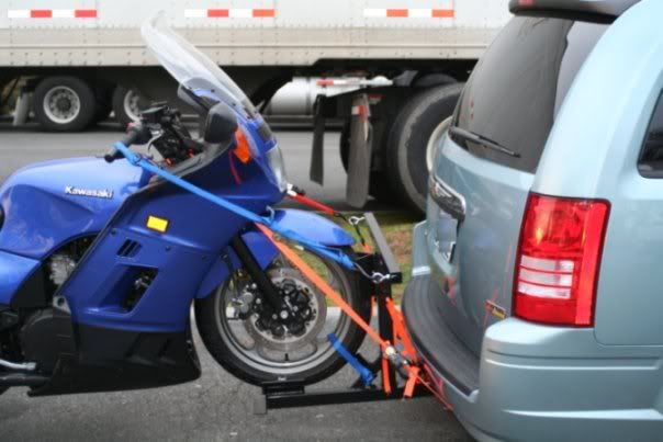 motorcycle tow cradle