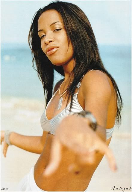aaliyah on the beach