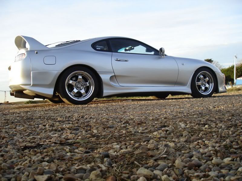 toyota supra bomex side skirts #2