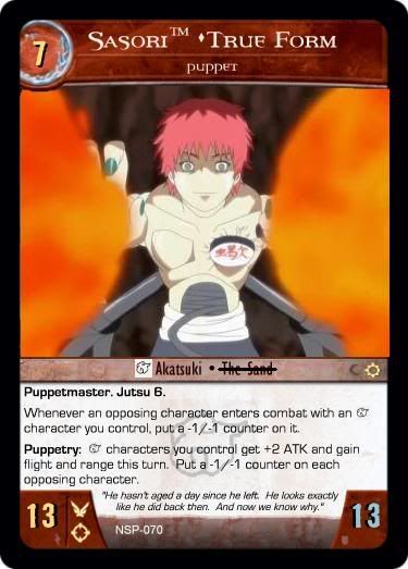 Sasori<>True Form, Puppet