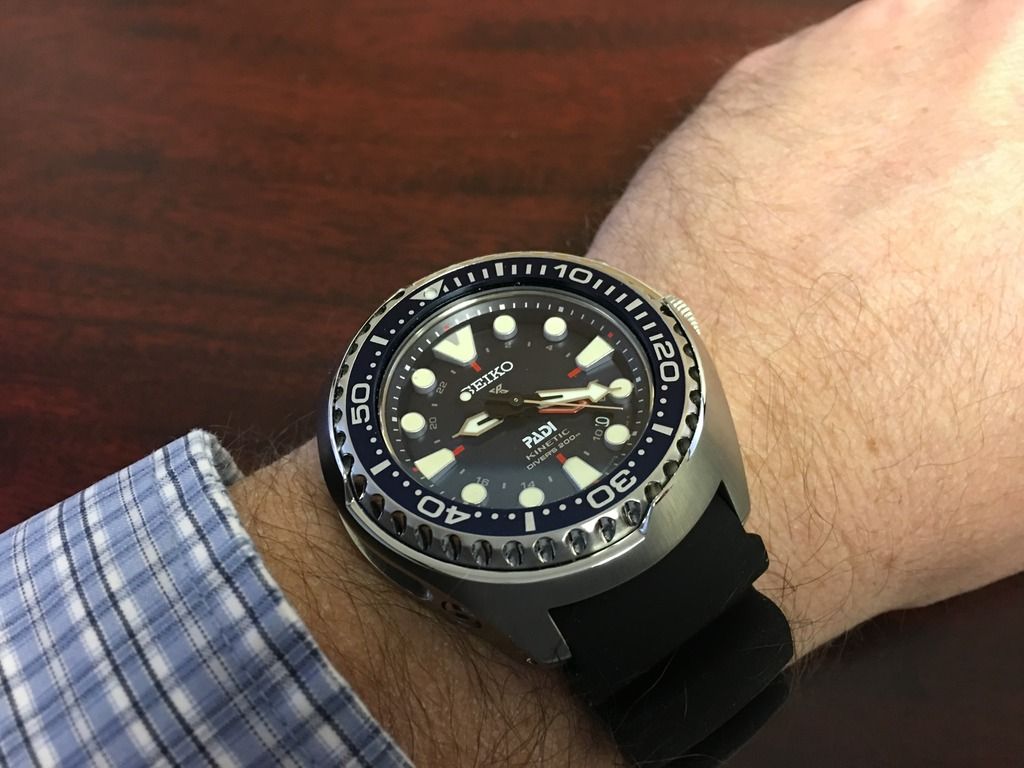 FS Seiko SUN065 PADI Kinetic GMT Tuna LNIB WatchUSeek Watch