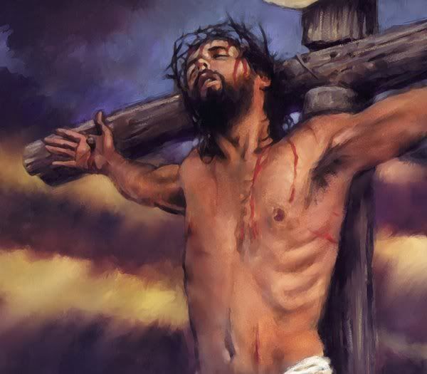 Jesus on the cross Desktop wallpaper