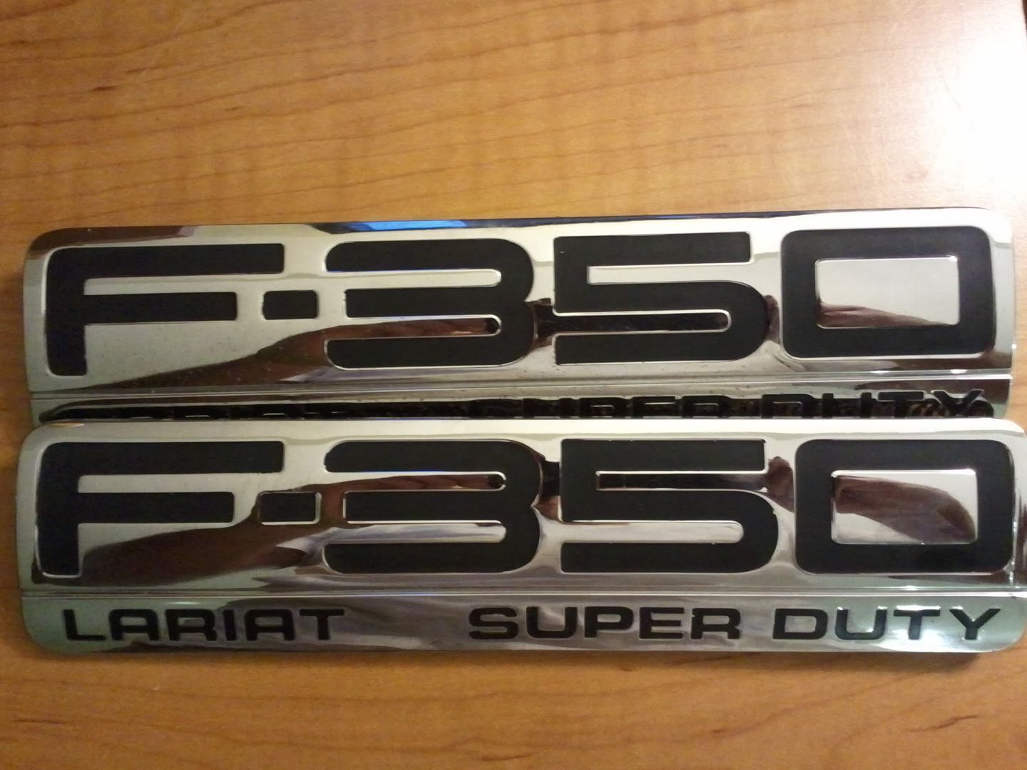 F350 Badges and Gorilla Lugs Ford Powerstroke Diesel Forum