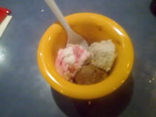 My ice cream haha!