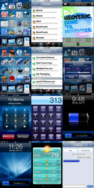 Free Download Ipod Touch Themes on Thread  Stereo S Leopard Theme