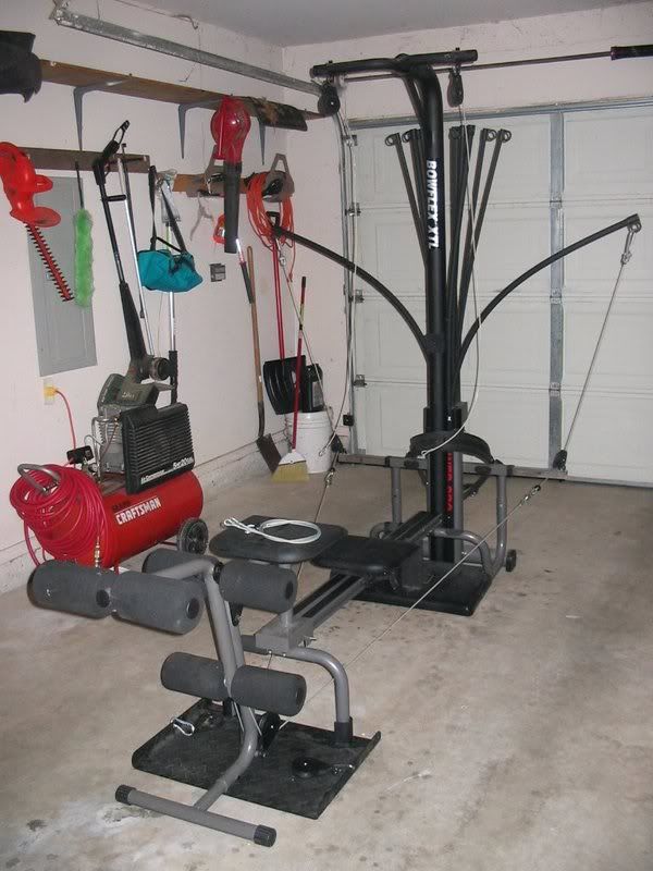 Bowflex Power Pro. Bowflex Power pro w Leg ext.