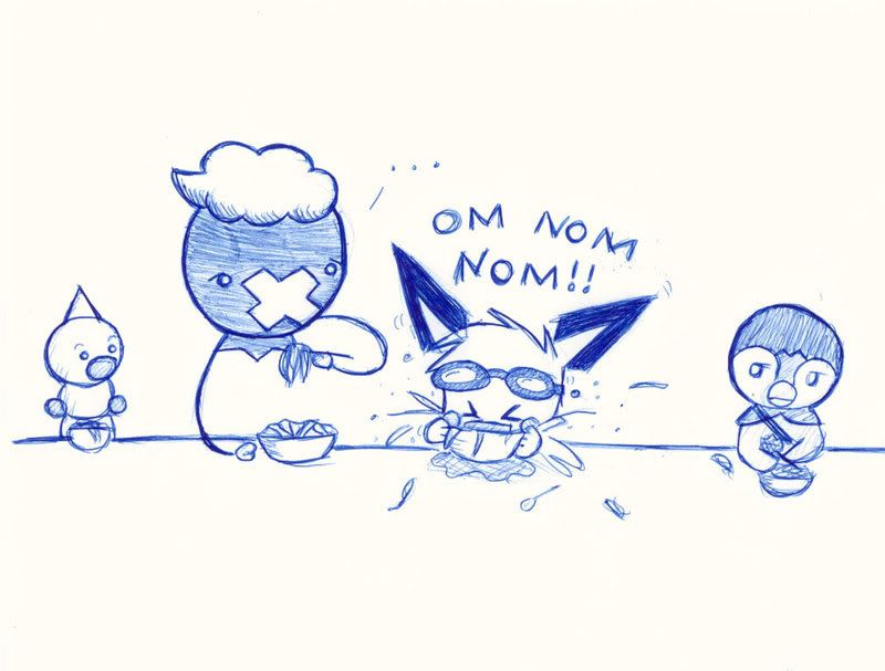Eating Ramen