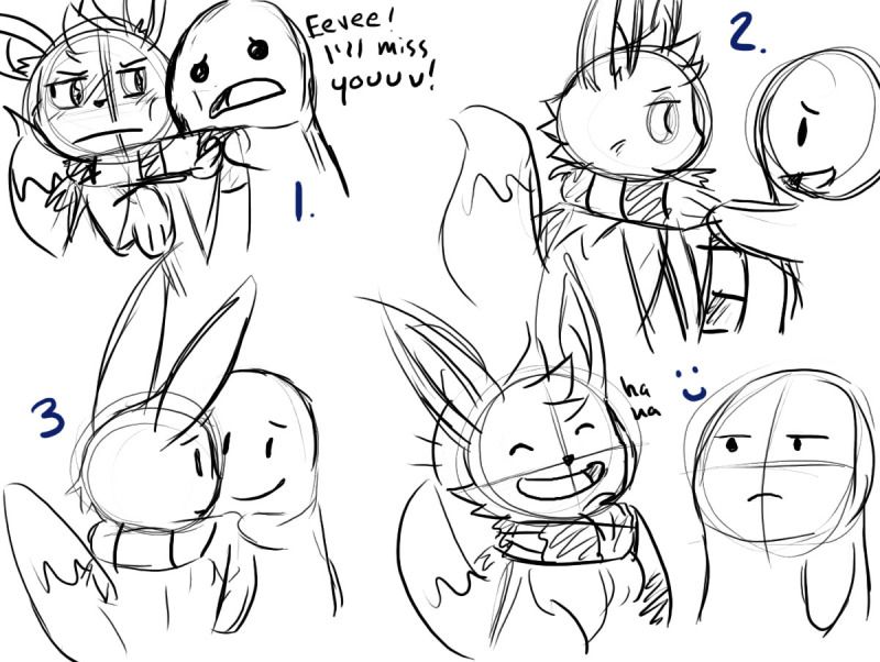 Eevee and Squishy