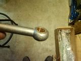 bushing installed in brake plunger rod
