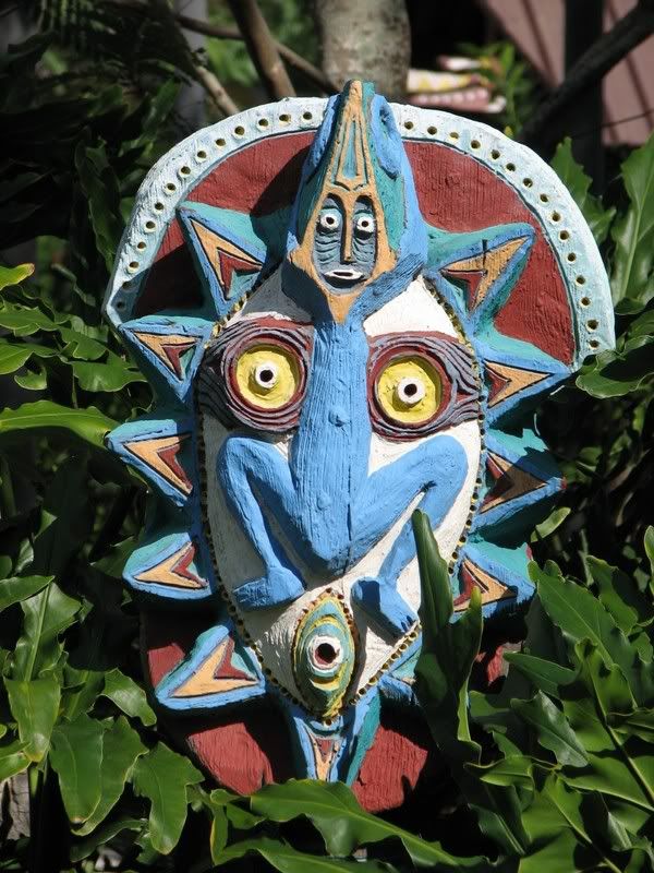 Polynesian War Mask