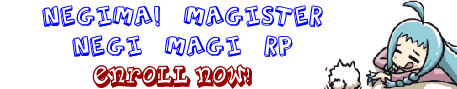 Negima Magister Negi Magi RP banner