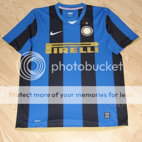 2008 Nike Inter Milan FC Training Home Rare Shirt sizes  