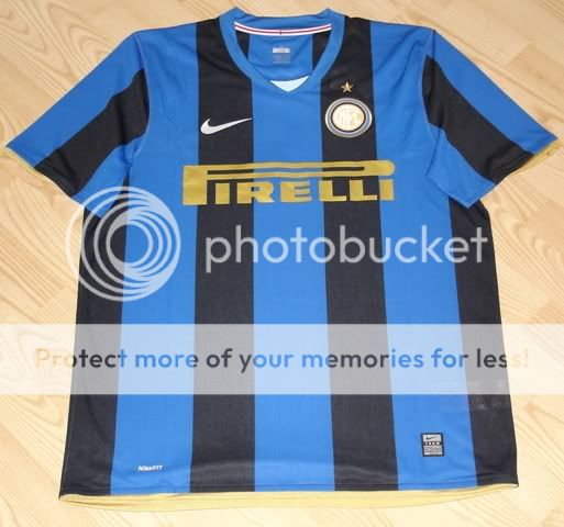 2008 Nike Inter Milan FC Training Home Rare Shirt sizes  