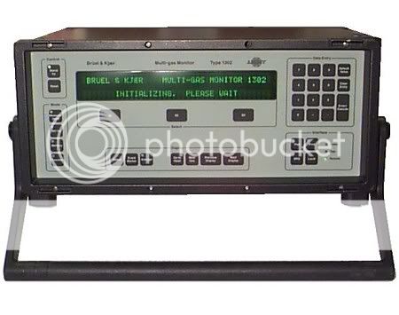 Bruel & Kjaer Multi gas Monitor Type 1302 Gas Analyzer  