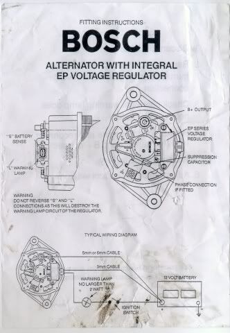 Ford bosch alternator wiring #5