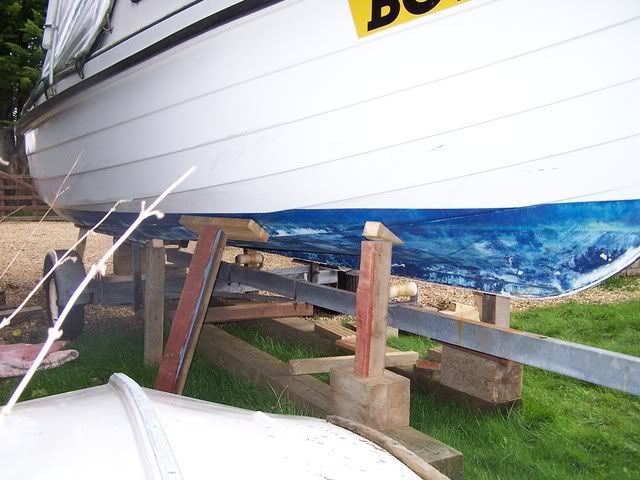 Keel Band Fitting. Lifting boat off trailer? | World Sea Fishing Forums